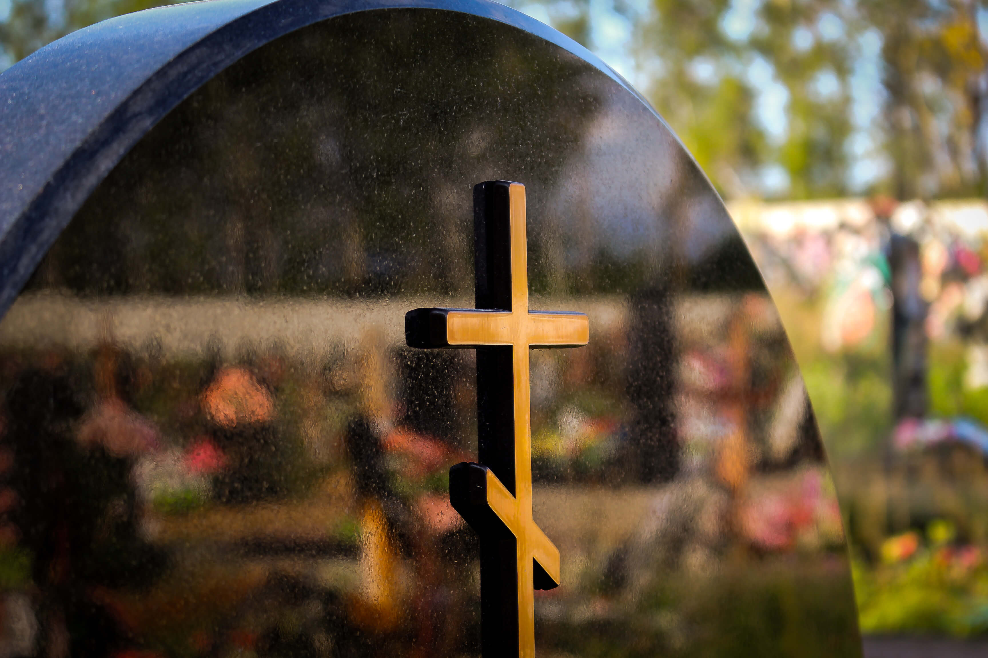 Украшение для горизонтального памятника