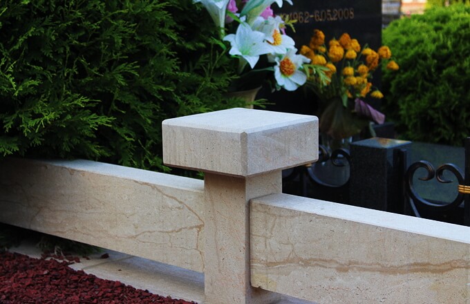 Гранитные ограды на кладбище в Минске недорого и с гарантией