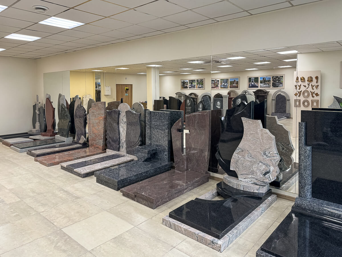 Интерьер магазина Гранитное Дело