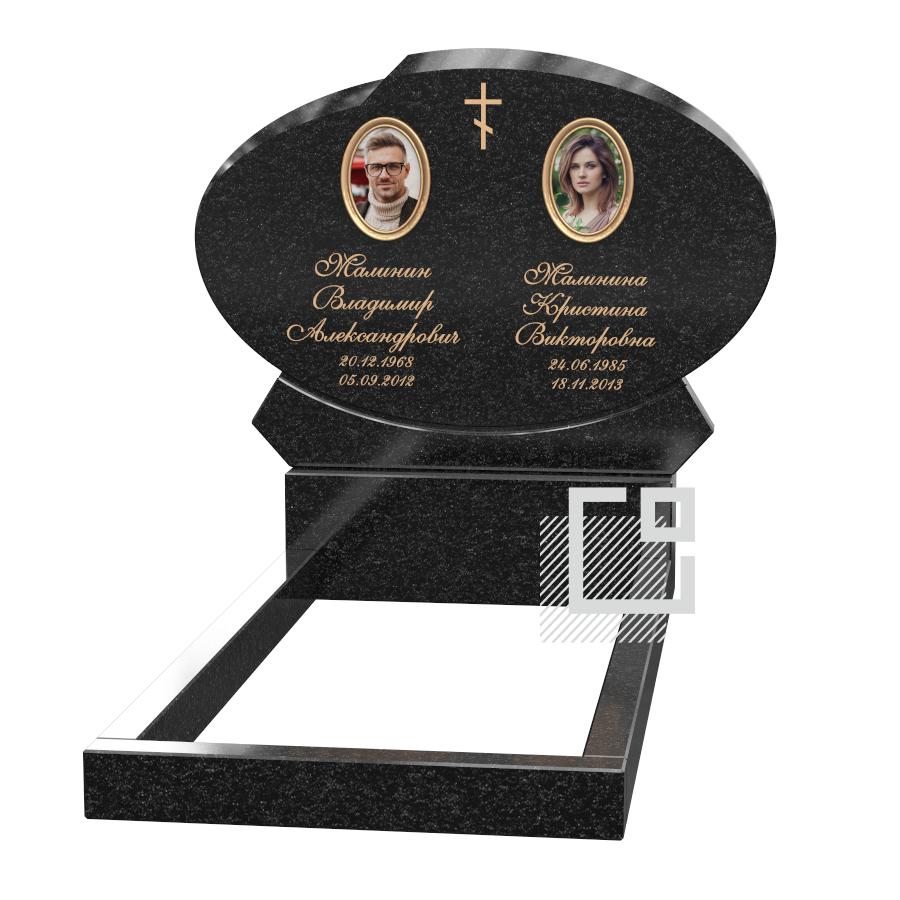 Горизонтальный памятник от компании Гранитное Делоза 1 200 BYN в Минске