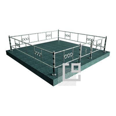 Ограда из нержавейки ОН-08