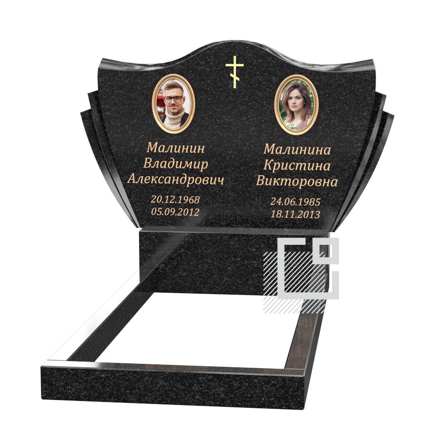 Двойной памятник от компании Гранитное Делоза 1 200 BYN в Минске